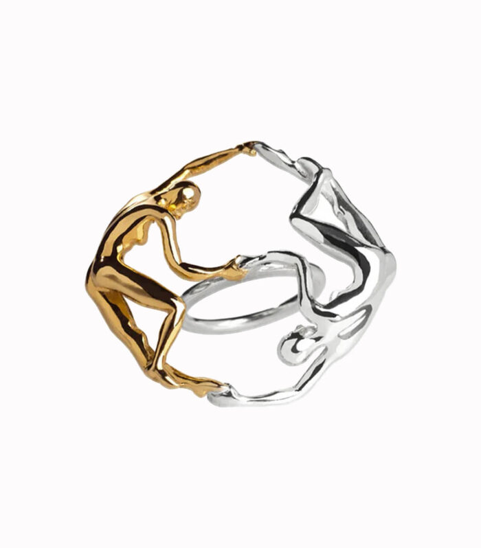 Dança Ring Diamond Platium