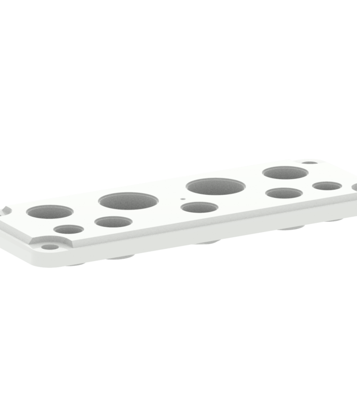 II/C-flanges - 2xM32+2xM25+3xM20+2xM16