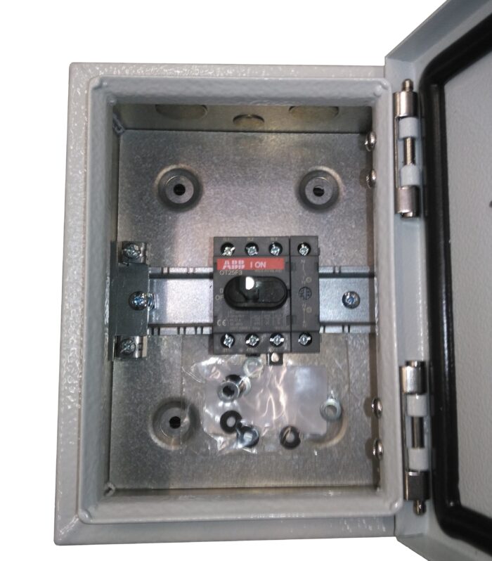Front Operated Enclosed Switch, Metal Enclosed, 3p, 25A, IP54