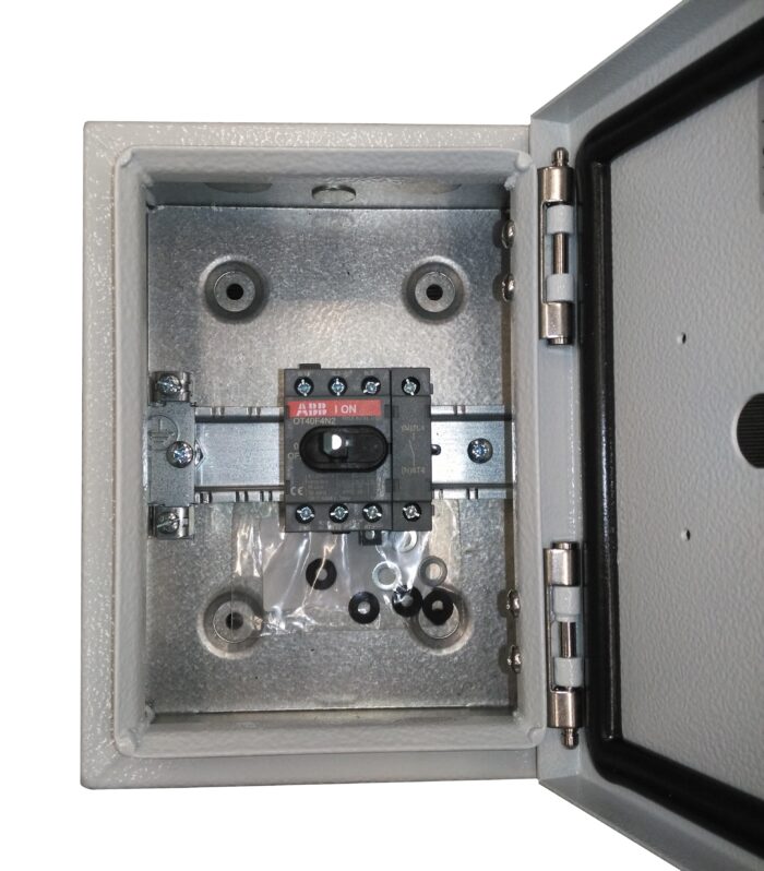 Front Operated Enclosed Switch, Metal Enclosed, 4p, 40A, IP54