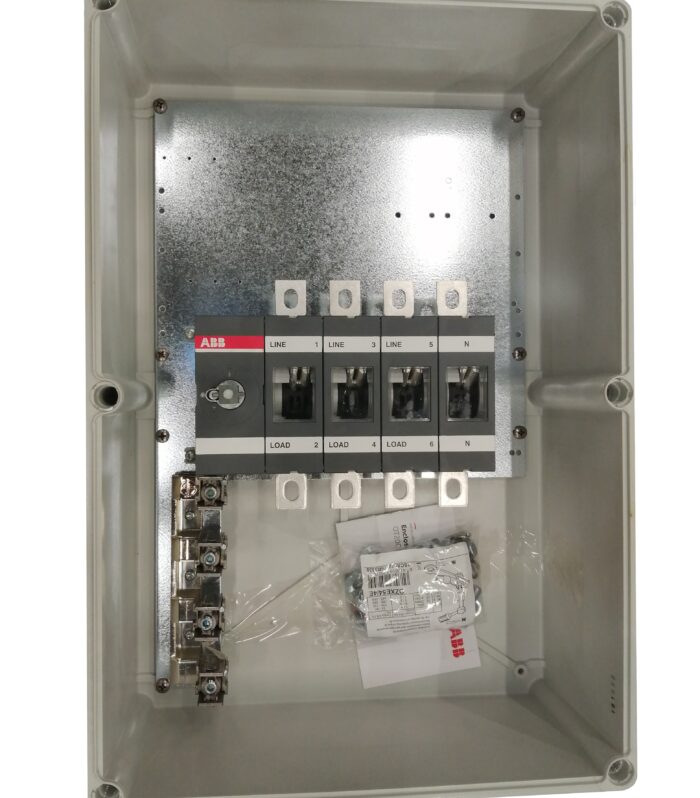 Front Operated, Plastic Enclosed Switch, 4p, 315A, IP54