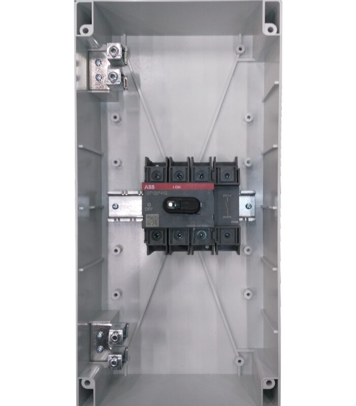 Front Operated, Plastic Enclosed Switch, 4p, 125A, IP54