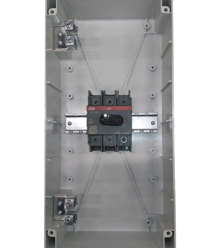 Front Operated, Plastic Enclosed Switch, 3p, 125A, IP54