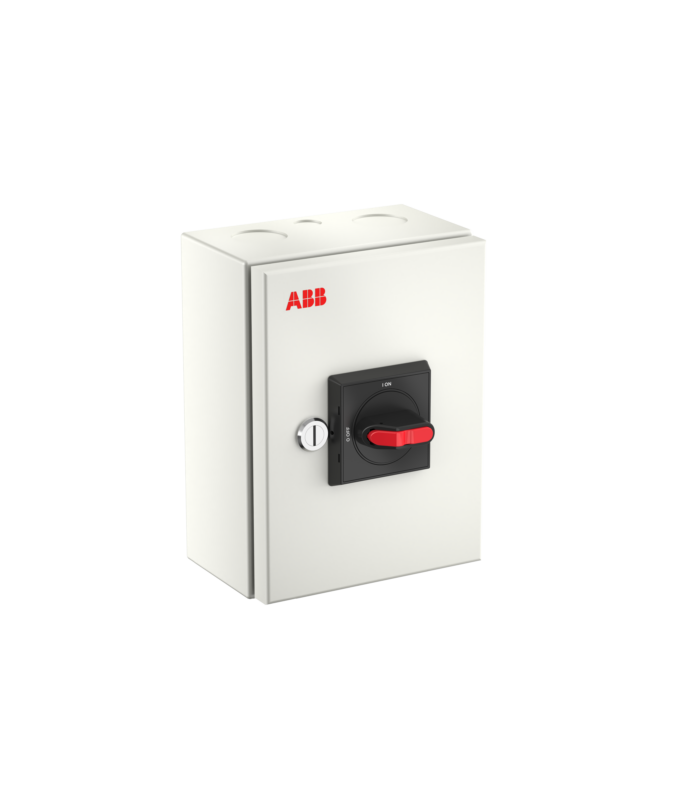 Front Operated Enclosed Switch, Metal Enclosed, 3p, 63A, IP54